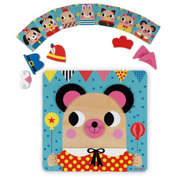 Jeu magnétique pour enfant Créer ton personnage