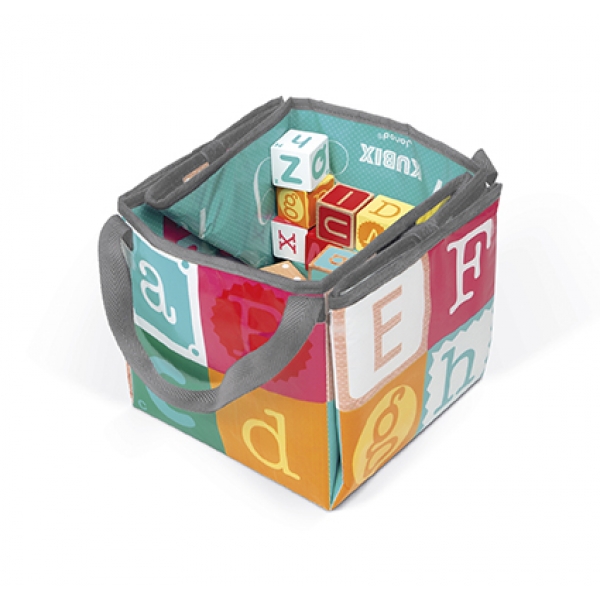 Jeu de cubes Kubix 40 cubes lettres et chiffres