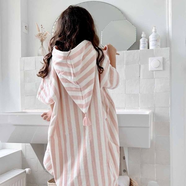 Poncho de Bain Suzon Light Pink 4-6 ans