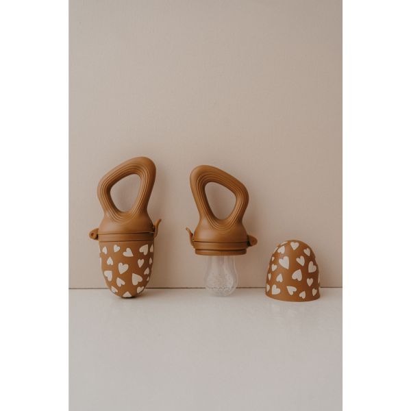 Tétine grignoteuse Fall in love Camel + 4 embouts