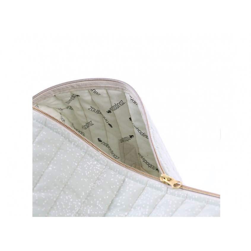 Nobodinoz Sac Week End New York White Bubble Aqua Made In Bebe