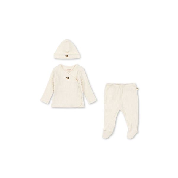 Ensemble de naissance 3 pièces - Lemon - 3 mois .