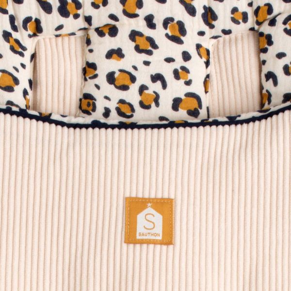 Nid d'ange nomade 0-3 mois Léopard rose