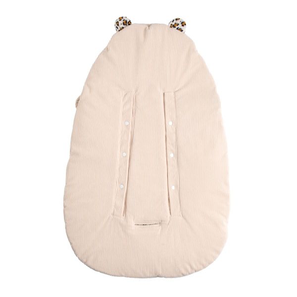 Nid d'ange nomade 0-3 mois Léopard rose