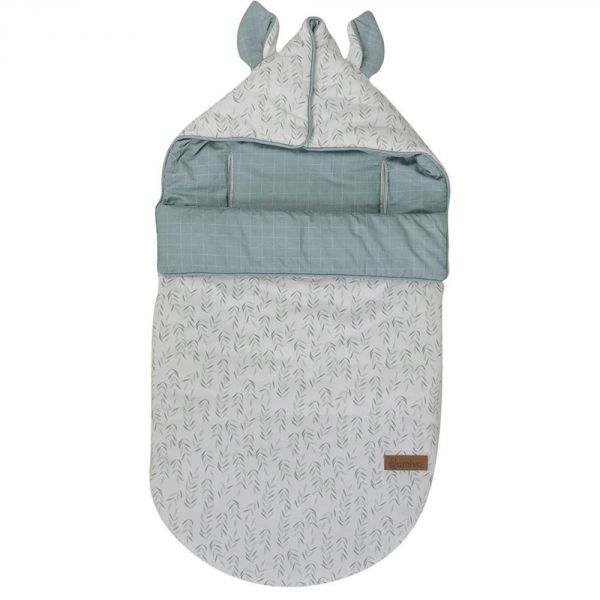 Nid d'ange coton bio Cozy 0-3 mois - Gold stella night blue - Made in Bébé