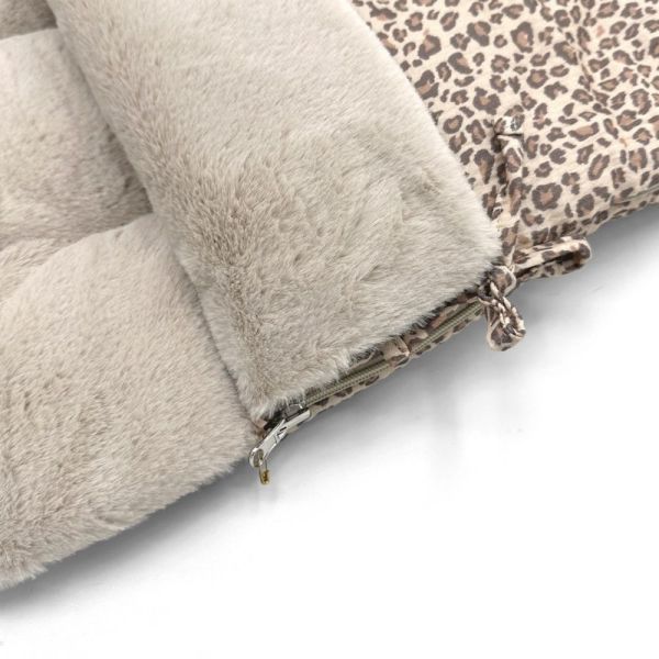 Chancelière poussette Nest polaire Léopard