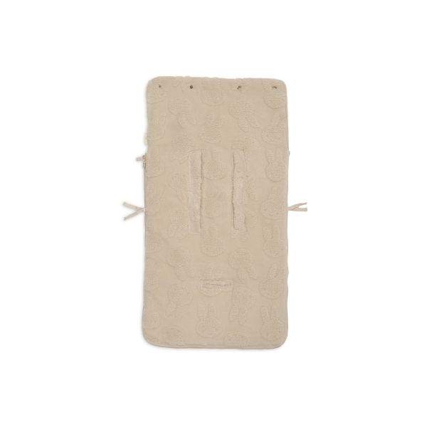 Nid d’ange groupe 0+ bouclette passe-sangle Miffy Jacquard Teddy - Sand