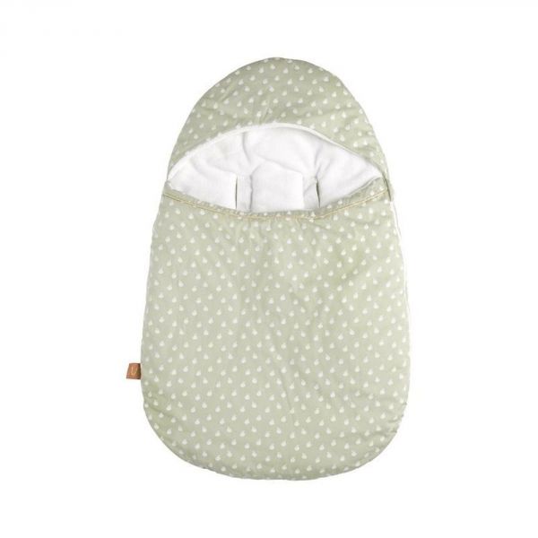 Nid d'ange bébé hiver en coton bio Bliss Rust Trixie - Dröm Design