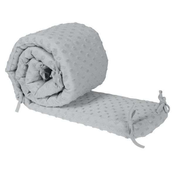 Tour de lit bébé Lil Planet Gris argenté