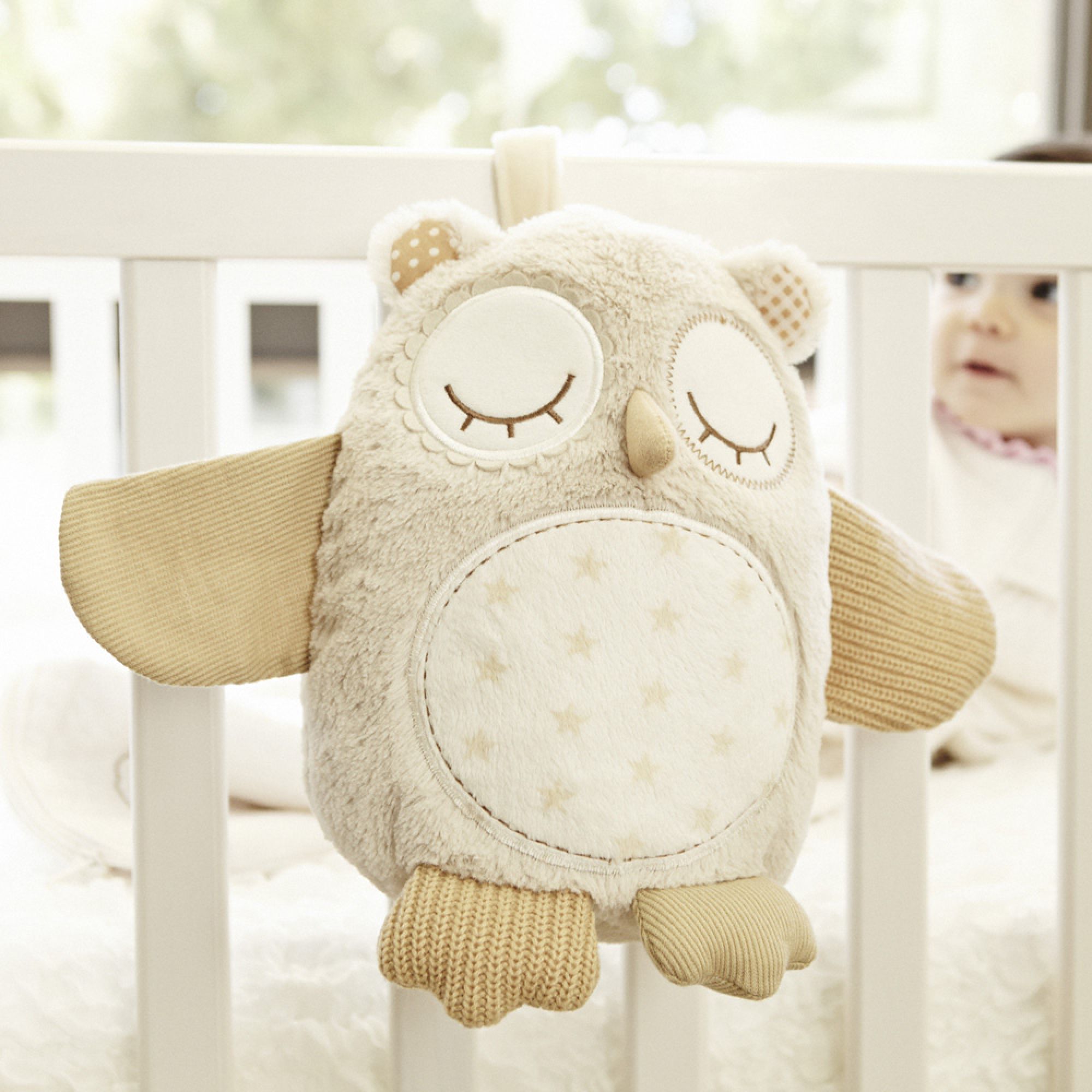 Huborns - Peluche Bruit Blanc Bebe et Veilleuse Musicale et Lumineuse,  Jouet Bébé Projecteur avec 15 Berceuses pour Dormir, Cadeau Naissance  Original pour Fille et Garçon : : Bébé et Puériculture