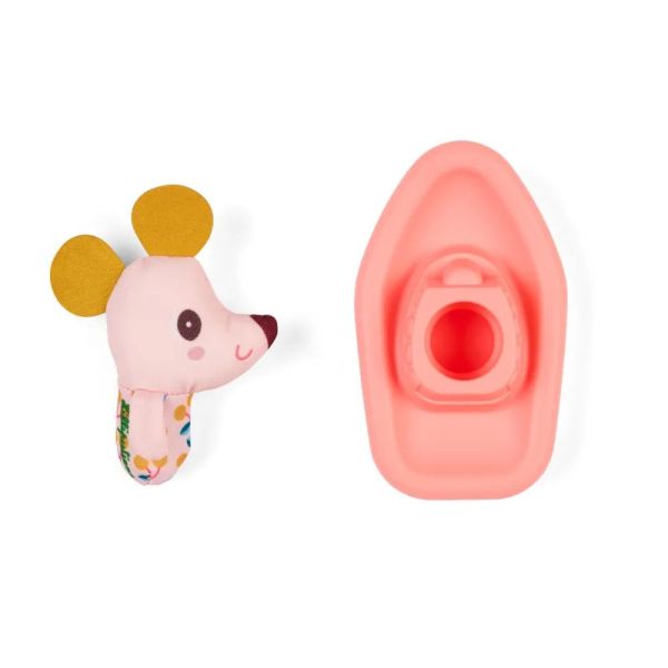 Jouet de bain Bateau flottant Nina la souris