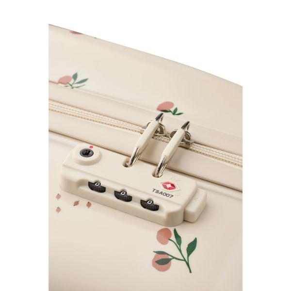 Valise enfant cabine 30L à roulettes Norelle Peach Sea shell