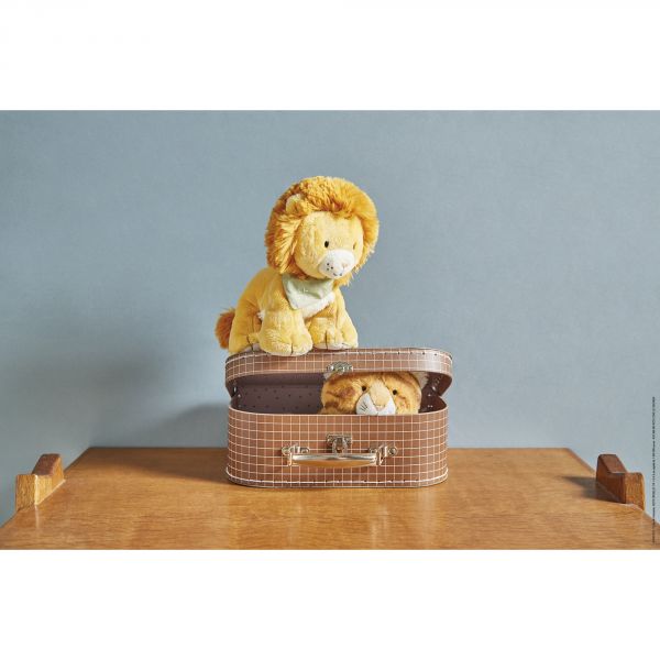 Peluche Nougat le lion - 17 cm