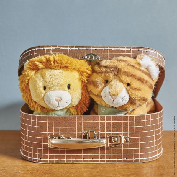 Peluche Nougat le lion - 17 cm