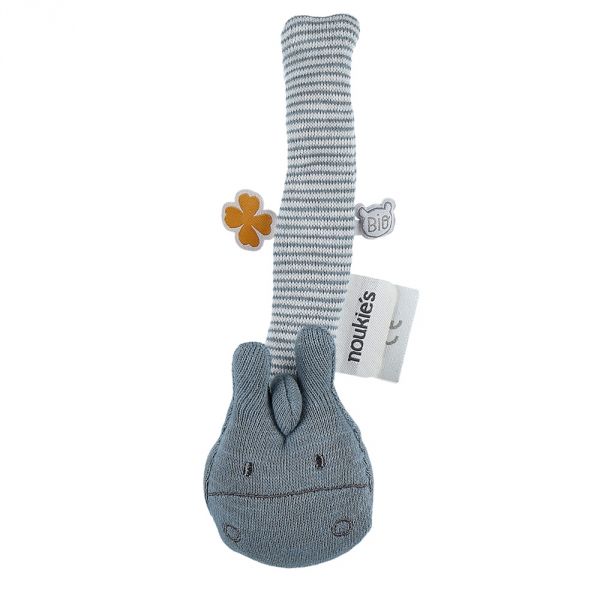 Attache sucette Paco bleu