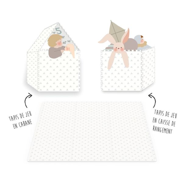 Tapis de jeu réversible  2 en 1 EEVAA Nombres
