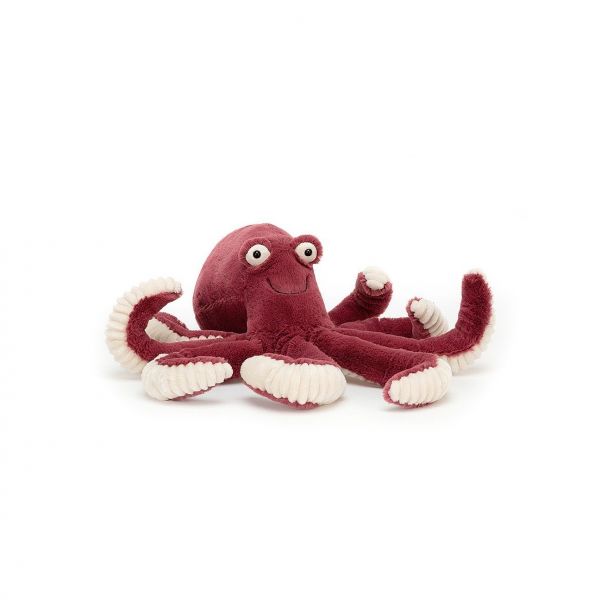 Peluche pieuvre Obbie Octopus - 27 cm