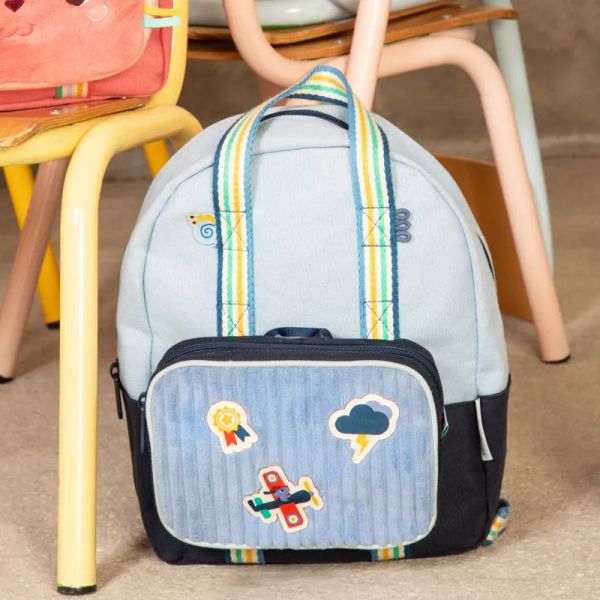 Sac à dos enfant Bleu océan