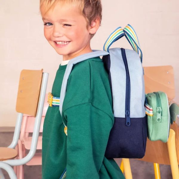 Sac à dos enfant Bleu océan