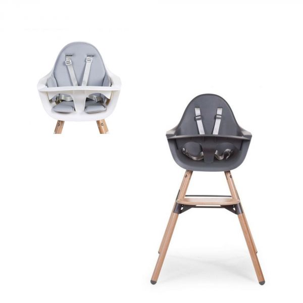 Chaise Evolu grise + assise offerte