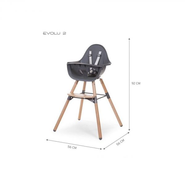 Chaise Evolu grise + assise offerte