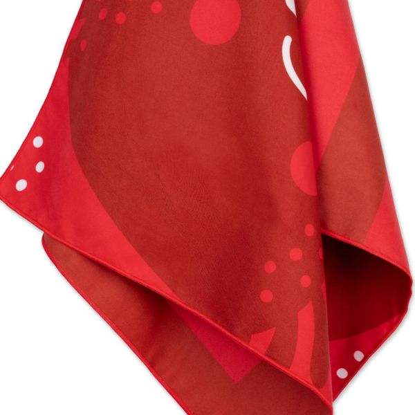 Serviette microfibre 135x65 cm - Crabe