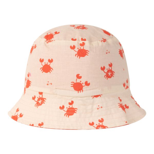 Chapeau anti UV réversible Oh Crabe ! - 0-1 an