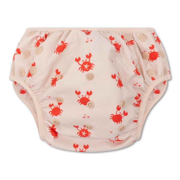 Couche de bain lavable Oh Crabe ! 0-3 ans