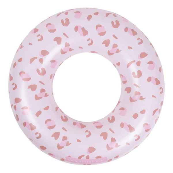 Bouée léopard rose Ø 55 cm