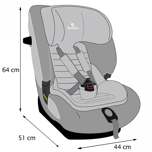 Siège auto Olymp i-Size Carbon