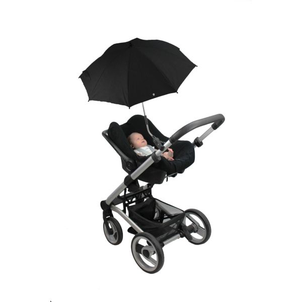 Ombrelle universelle pour poussette Noire