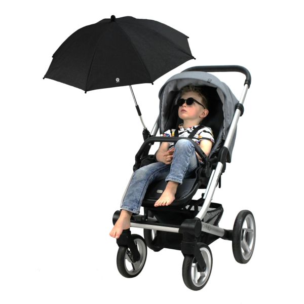 Ombrelle universelle pour poussette Noire