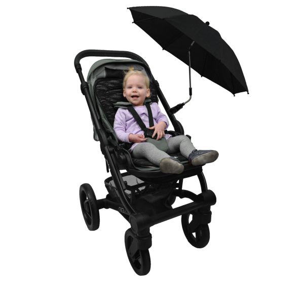 Ombrelle universelle pour poussette Noire