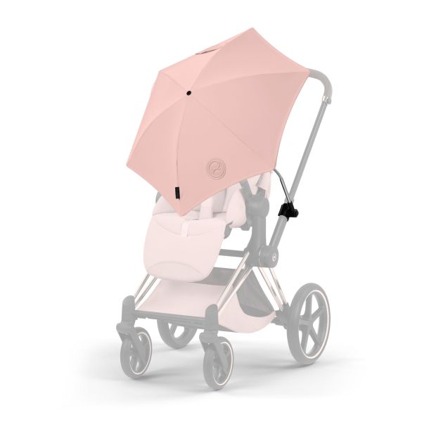 Ombrelle anti UV pour poussette Peach Pink