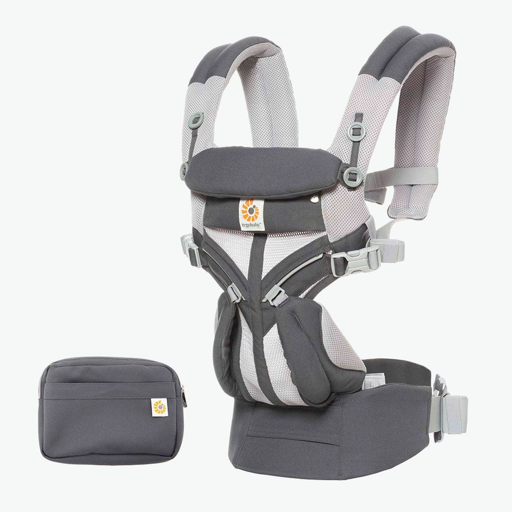 Ergobaby Porte Bebe Omni 360 Cool Air Mesh Gris Charbon Made In Bebe