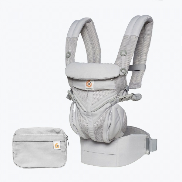 Porte-bébé Omni 360 Cool Air Mesh - Gris Perle