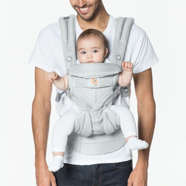 Porte-bébé Omni 360 Cool Air Mesh - Gris Perle