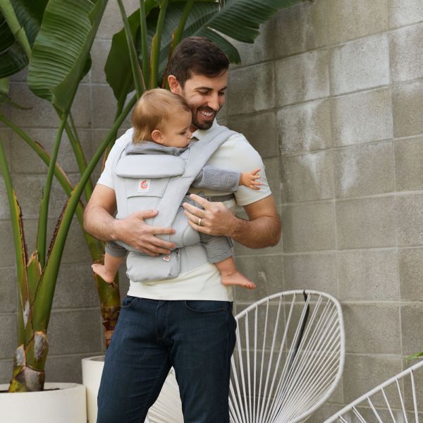 Porte bébé Omni Deluxe Pearl grey