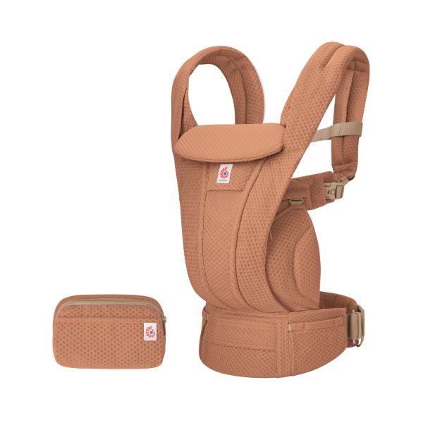Porte bébé Omni Deluxe Canyon clay mesh