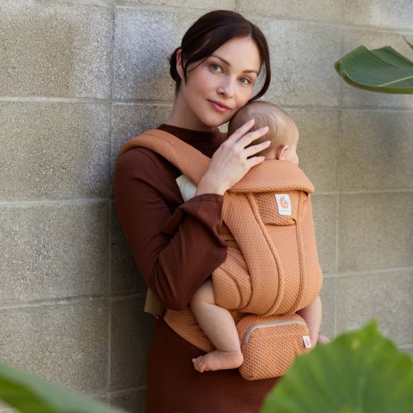 Porte bébé Omni Deluxe Canyon clay mesh