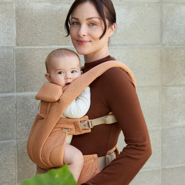 Porte bébé Omni Deluxe Canyon clay mesh