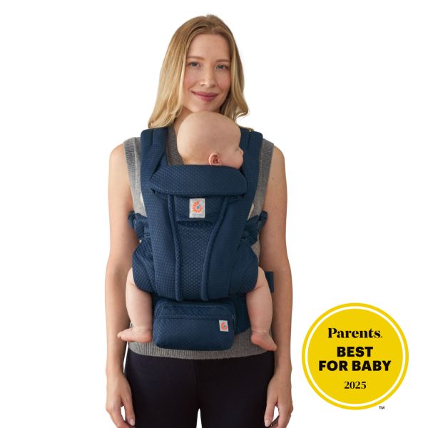 Porte bébé Omni Deluxe Midnight blue mesh