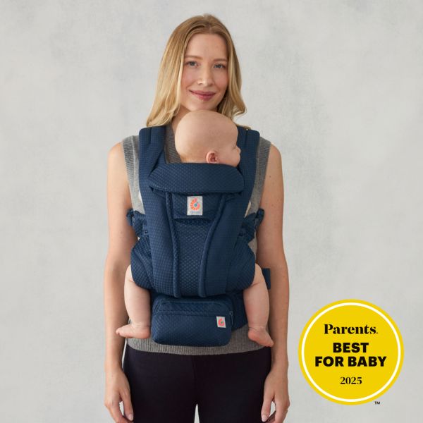 Porte bébé Omni Deluxe Midnight blue mesh