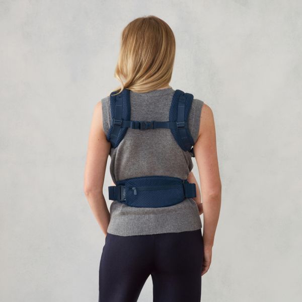 Porte bébé Omni Deluxe Midnight blue mesh