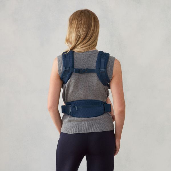 Porte bébé Omni Deluxe Midnight blue mesh