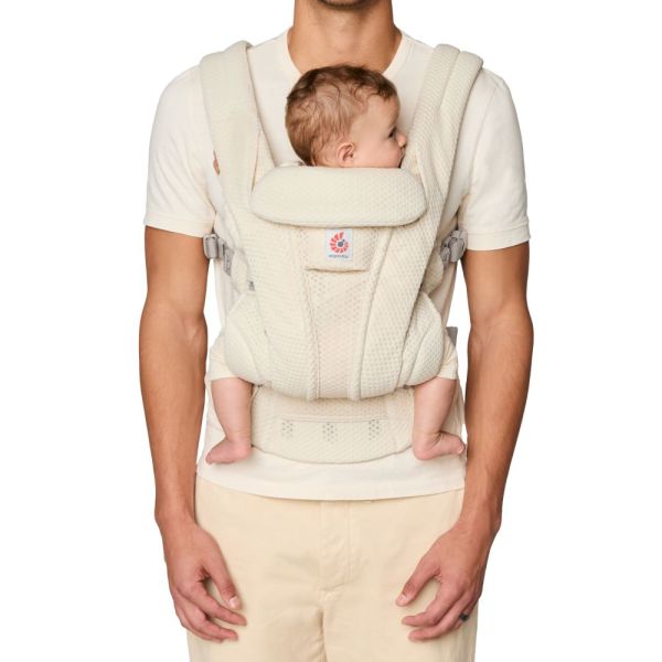 Porte bébé Omni Deluxe Natural beige mesh