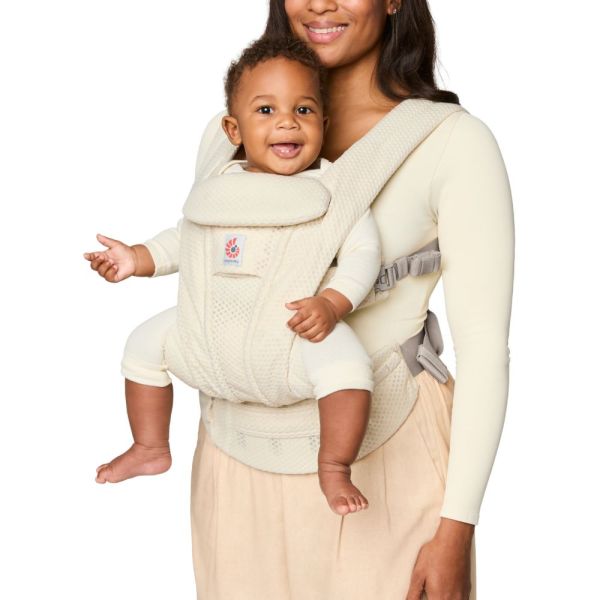 Porte bébé Omni Deluxe Natural beige mesh
