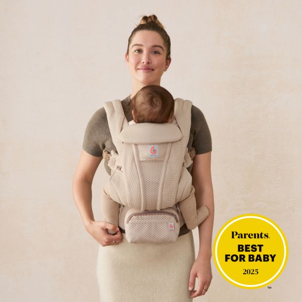 Porte bébé Omni Deluxe Natural beige mesh