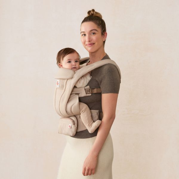 Porte bébé Omni Deluxe Natural beige mesh