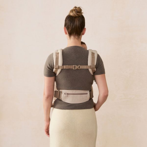 Porte bébé Omni Deluxe Natural beige mesh